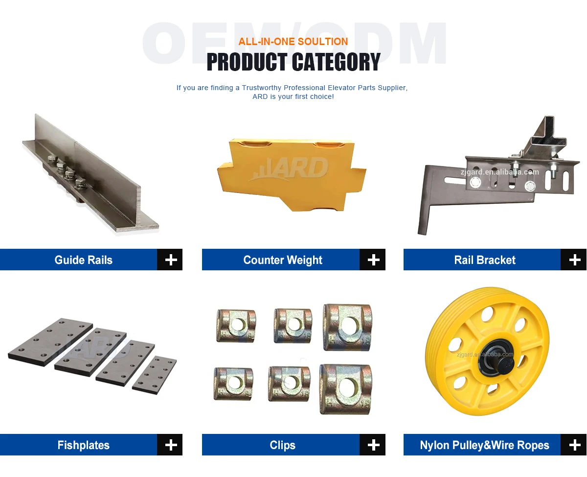 t type 8k sizes t9 t5 machined 5mm 9mm 16mm elevator guide rail parts system hollow guide rail elevator guide rail