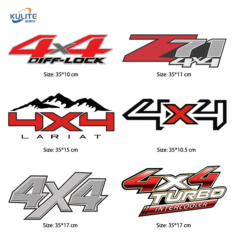 Z71 4x4 со скидкой наклейки для