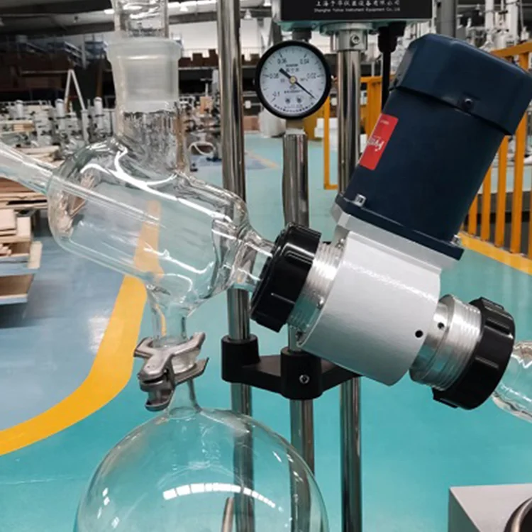 Lab manual lifting rotovap 5l vacuum rotary evaporator price