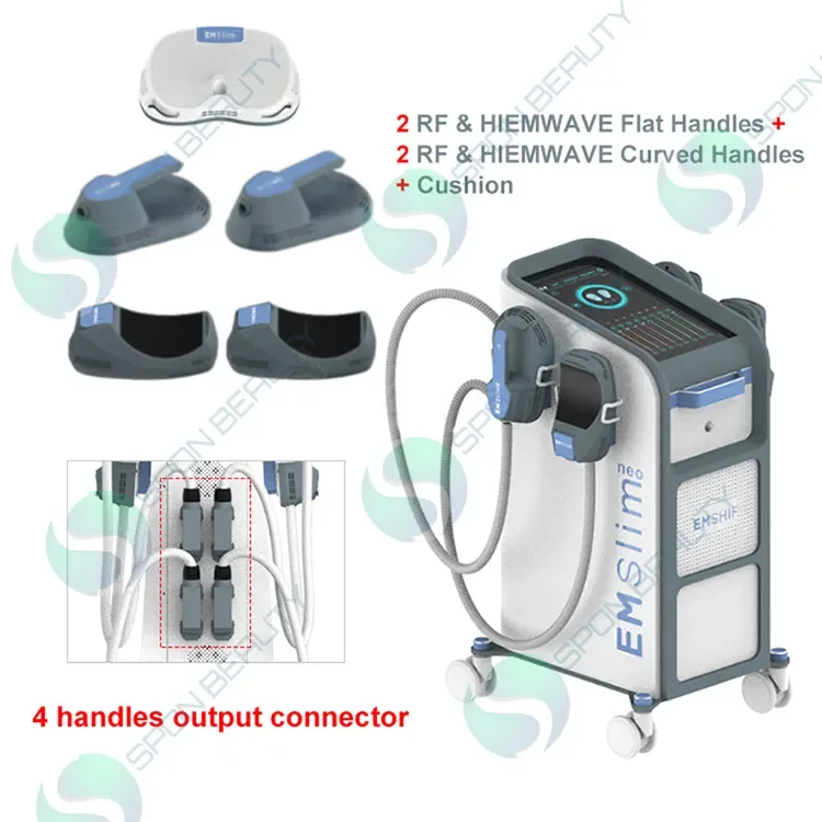 4 handles RF fat reduction  latest high intensity body sculpt emslim machine neo emslim1