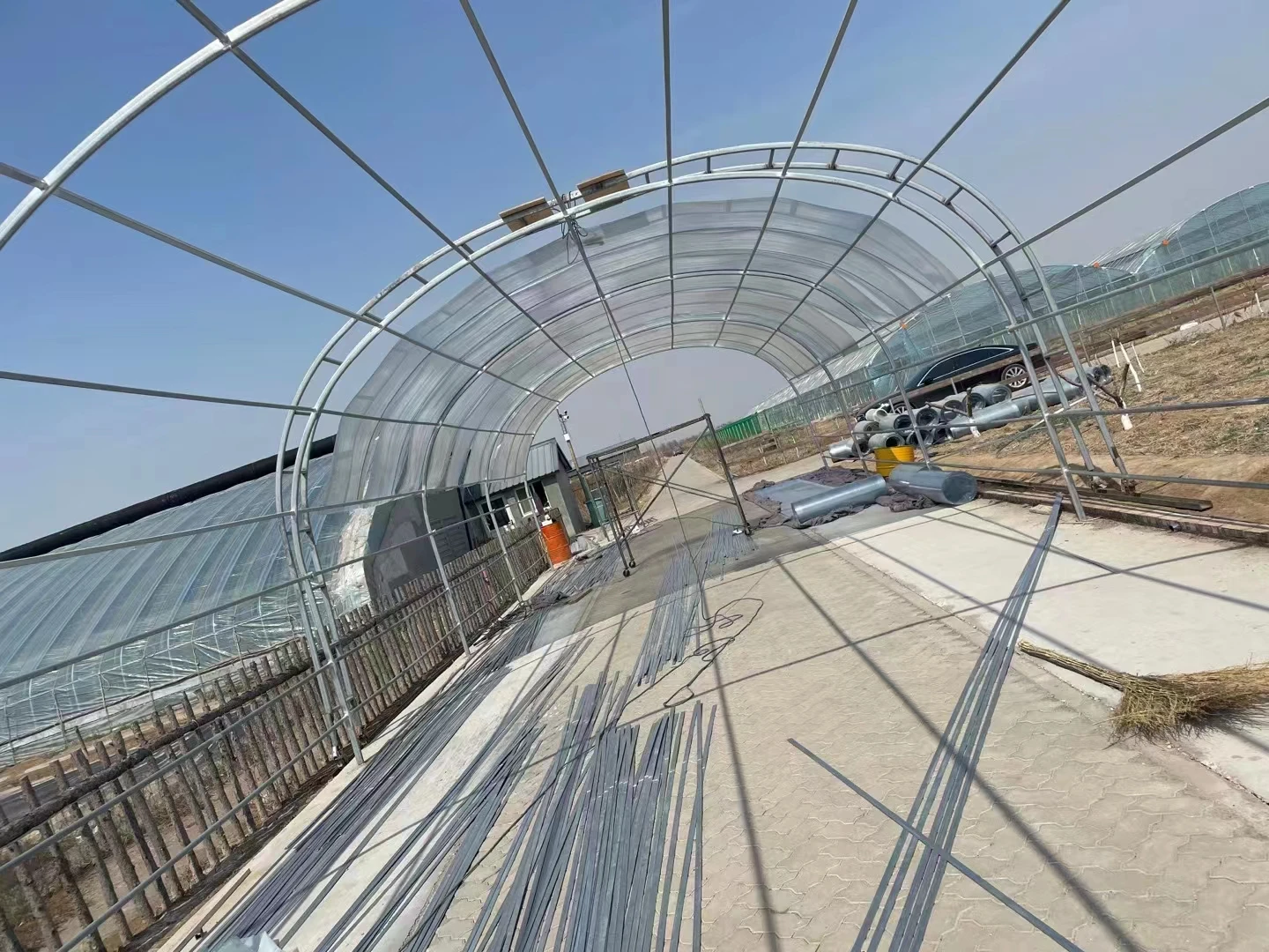 ASTM steel fence post carbon square pipe 60mm*60mm*6mhollow section square tubes for green house building