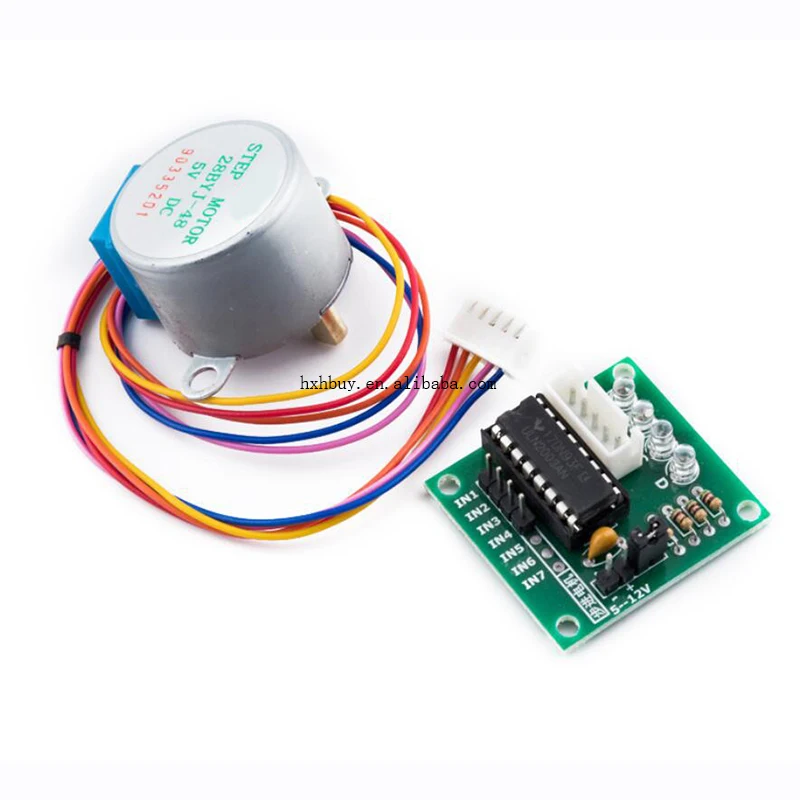 Module 5V 4-Phase Stepper Step Motor + Driver Board ULN2003 with drive Test Module Machinery Board