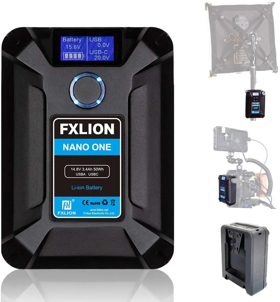 SONGING FXLION 50 Вт/ч 14,8 в NANO ONE V-Mount Battery
