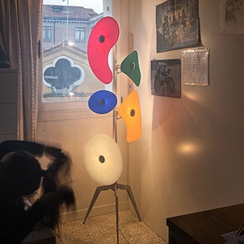 JYLIGHTING Nordic modern designer alien lamba LED floor lamp creative bedroom living room hotel model room floor lamp