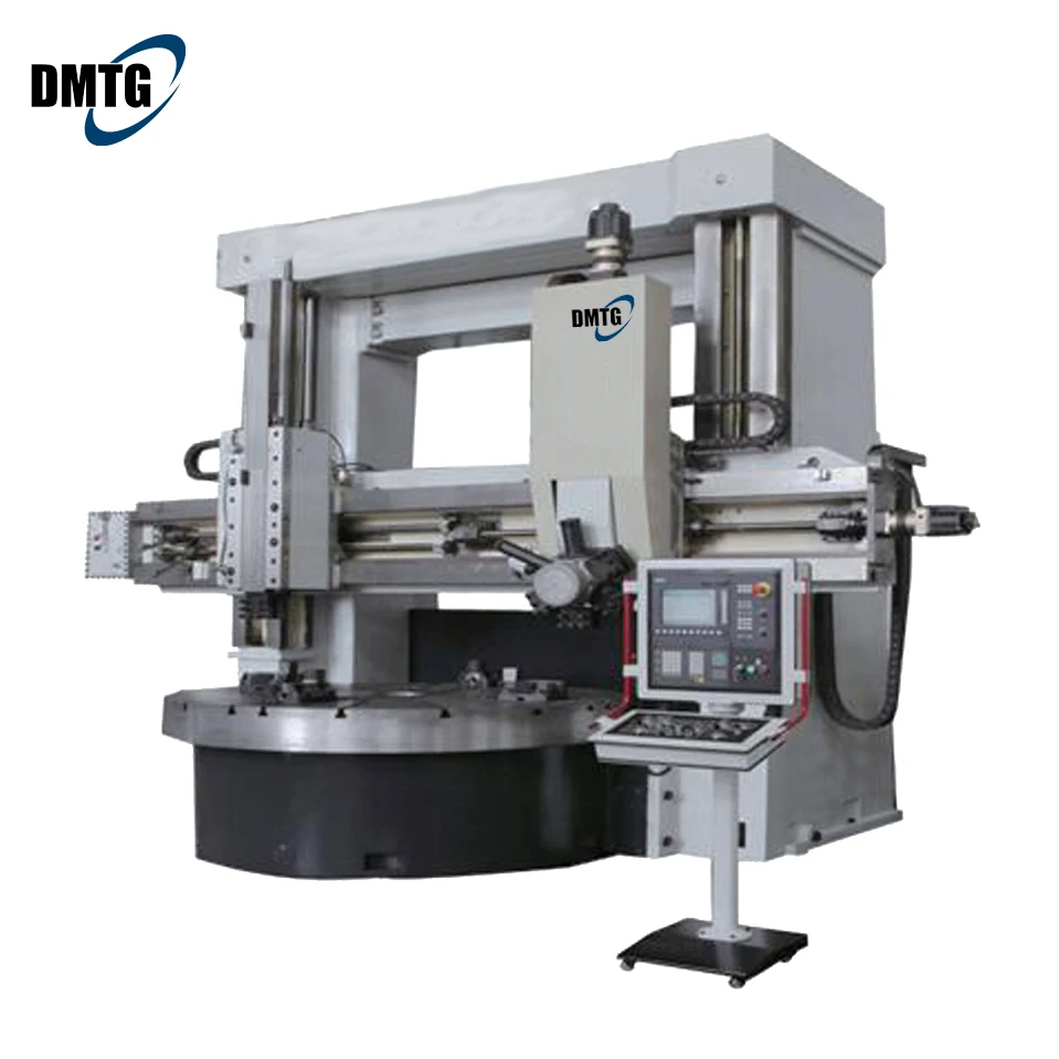 Вертикальный токарный станок с ЧПУ DMTG CK5232D, вертикальный токарный станок с двумя колоннами, цена, вертикальный токарный станок с ЧПУ, двойной шпиндель