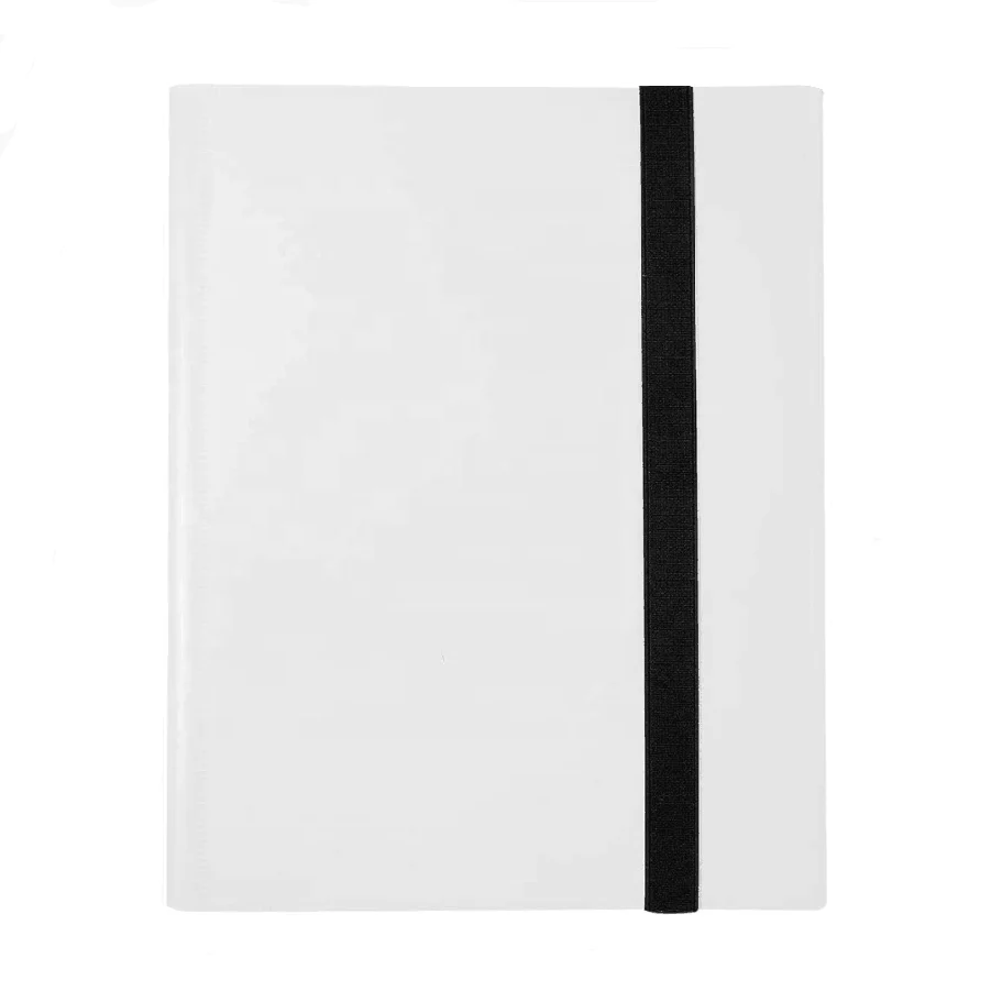  9 pockets card game plastic album binder photo