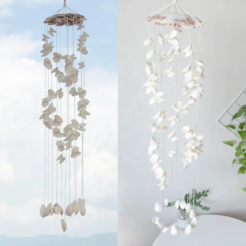 Shell Crafts wind chimes made of Natural seashells with Best Quality