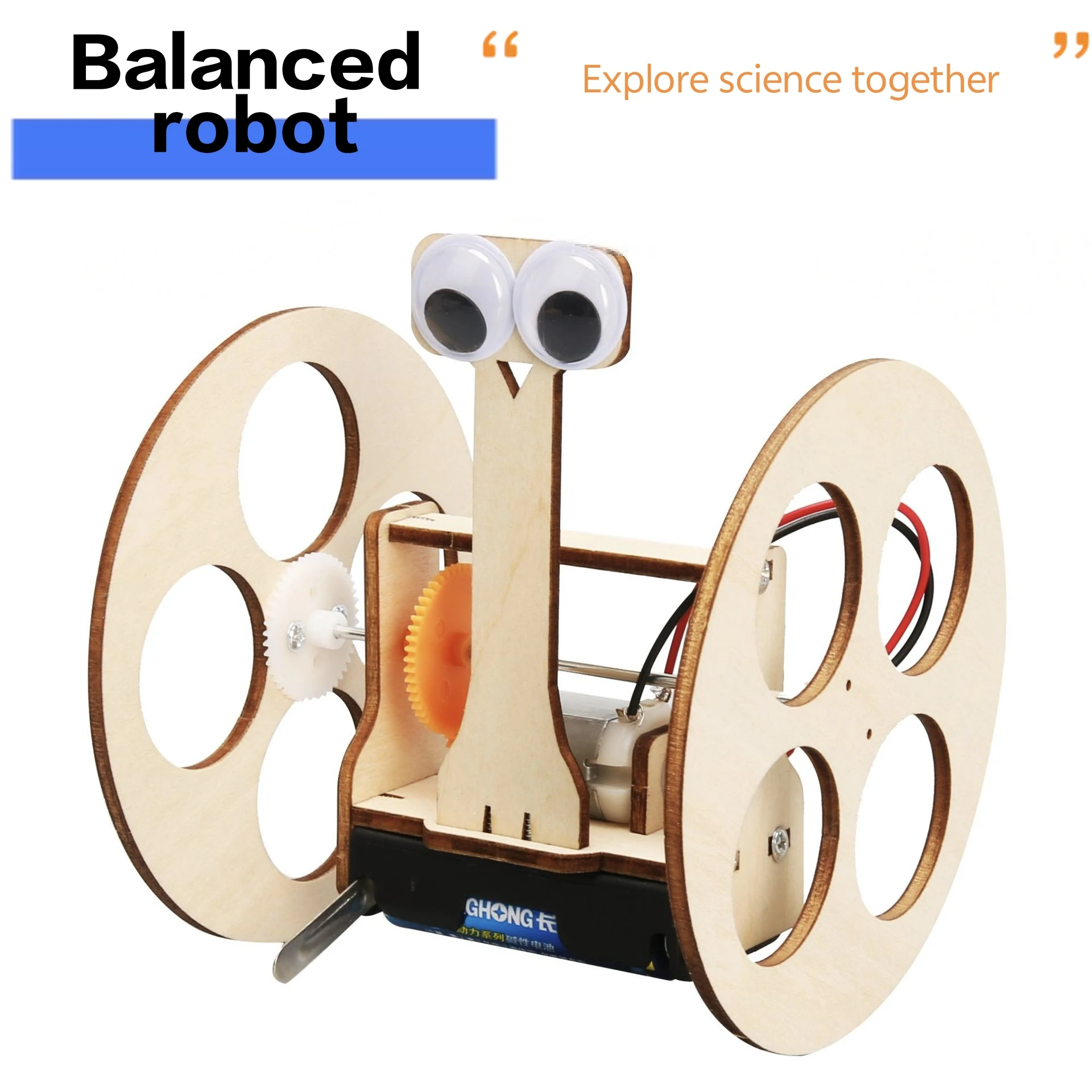 Students DIY Electric Balance Scooter Robot STEM Education Science Materials Play Teaching Aids science engineering toys