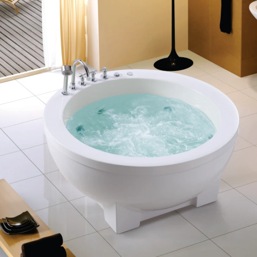 New Collection Genuine Quality Acrylic Triangle Bathtub Corner Available At Factory Price