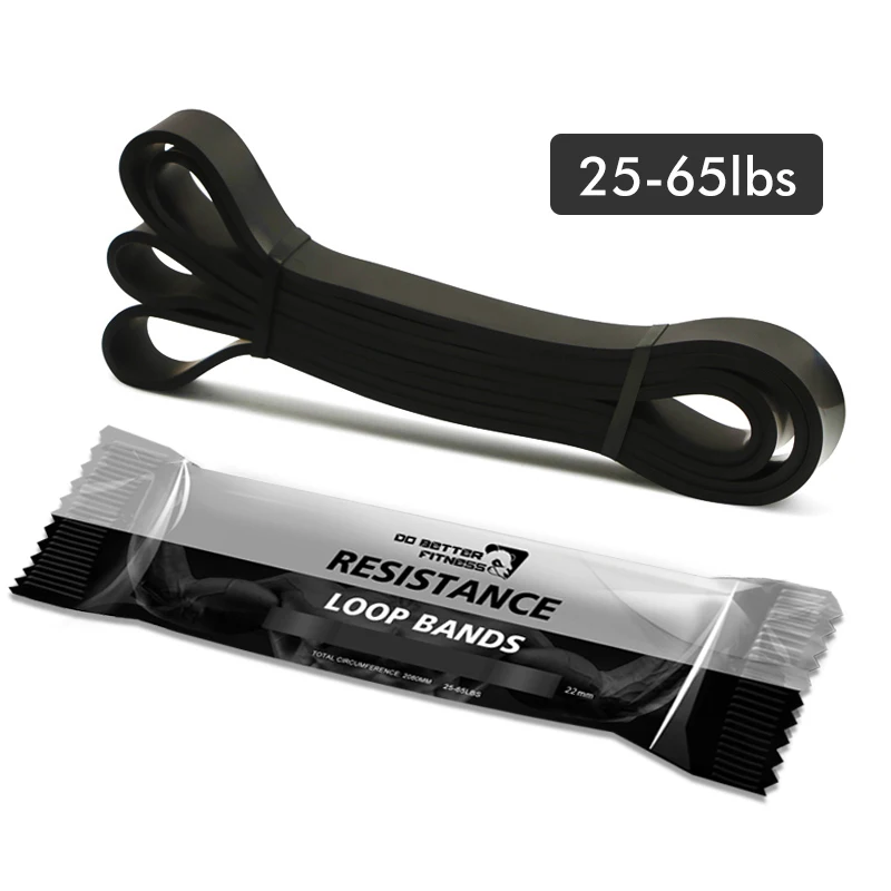 TPE material 2080*4.5*21mm thick Resistance loop pull up assist resistance band