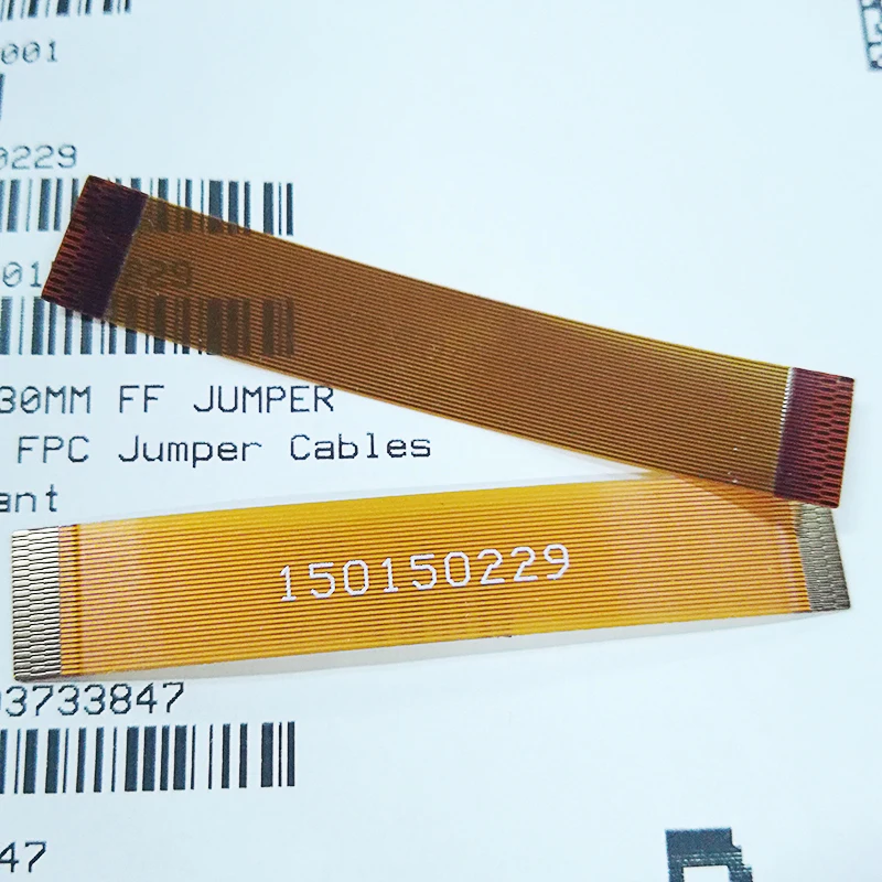 15015-0229 150150229 0.30mm Pitch Premo-Flex Etched Copper Polyimide Jumper FFC FPC Jumper Cables Same Side Contacts Type A