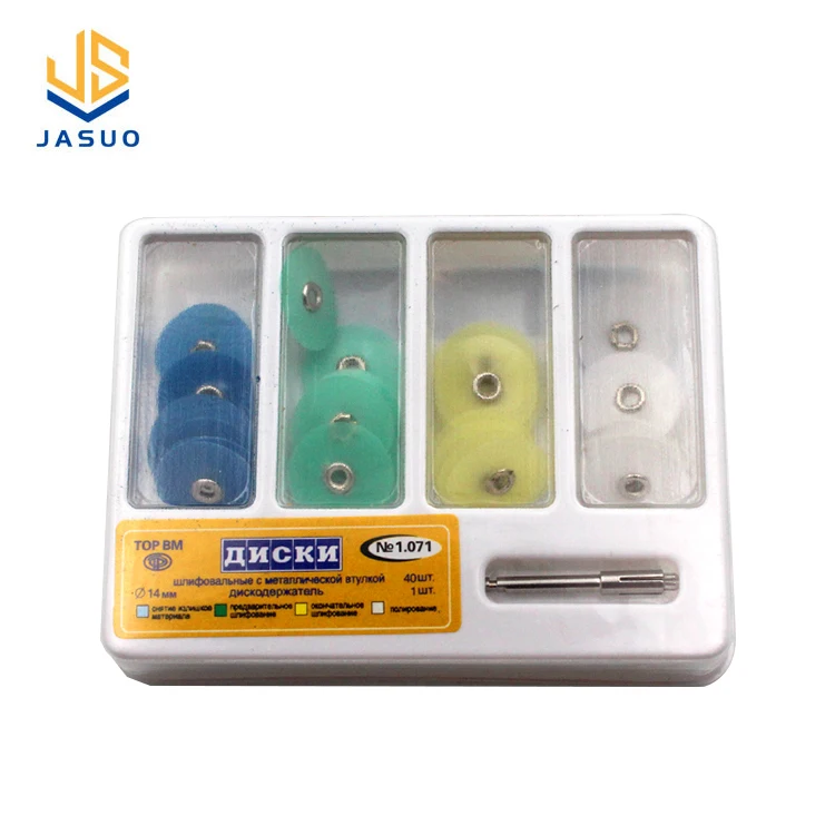 2022 Hot Sale Dental Composite Finishing Polishing Abrasive Discs  40pcs Kit