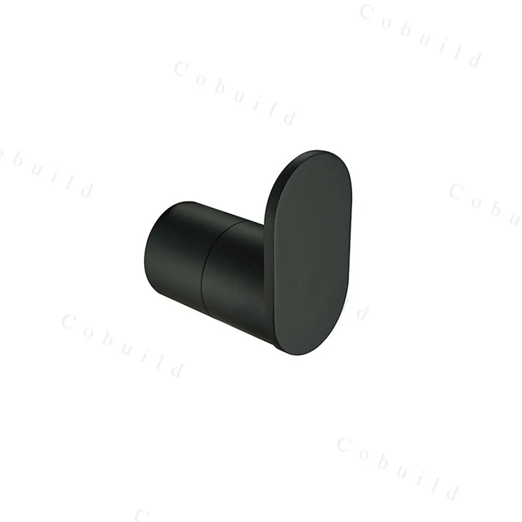 Сверхпрочная матовая Одиночная вешалка для одежды и шляп, крючок-вешалка