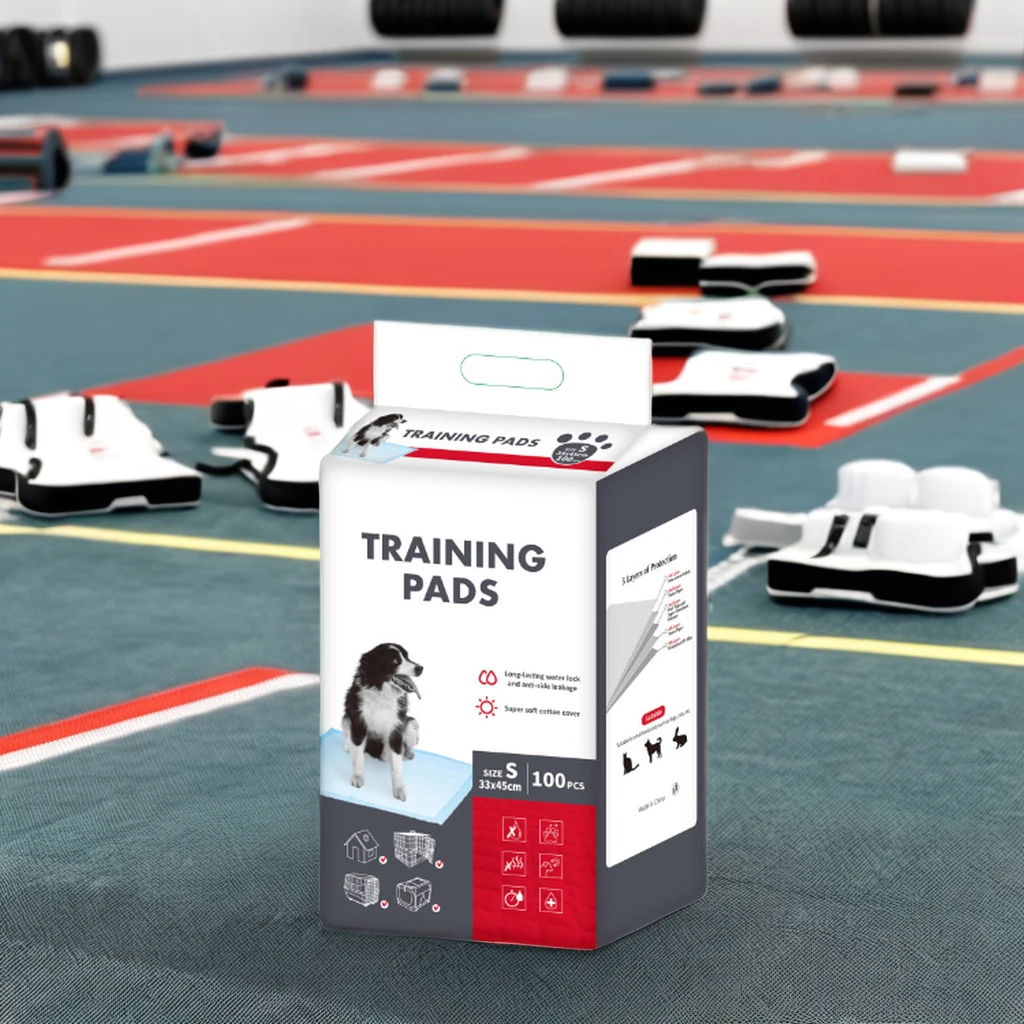Factory Supply High Quality 60x90 Puppy Pads Disposable PE Paper Training Pads Dogs Cats Hot Sale Waterproof Pet Pee Pads