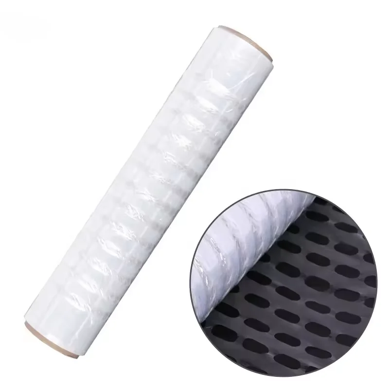 hot sale Breathable Vented Stretch Film  for machine pallet wrapping Perforated Pallet Wrap /vented stretch wrap