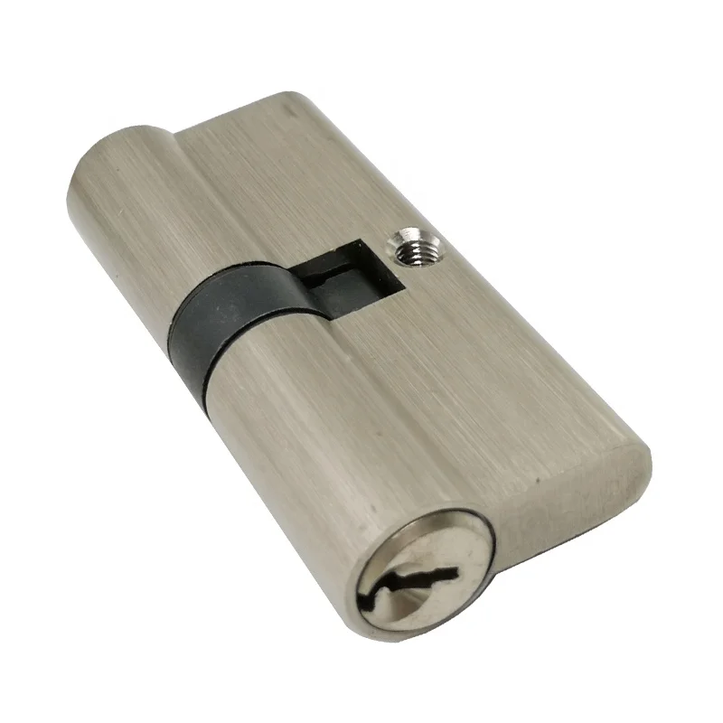 Solid Brass Profile Combination Double open Door Lock Cylinder with normal key lock Cylinder