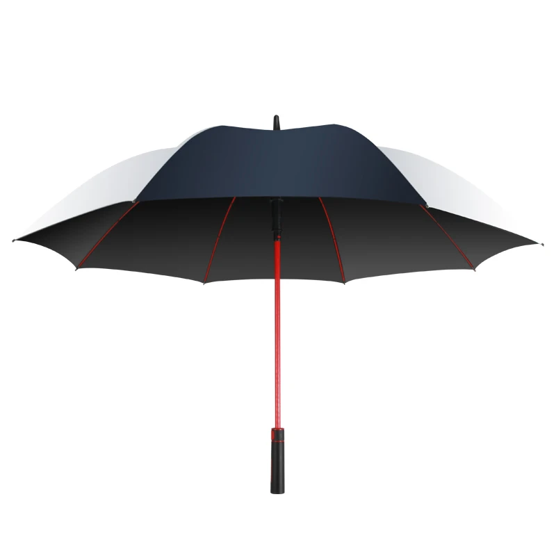 2022 OEM and ODM 30 Inch 8 Rib  Golf Umbrella  Wind- Proof Waterproof Straight Umbrella