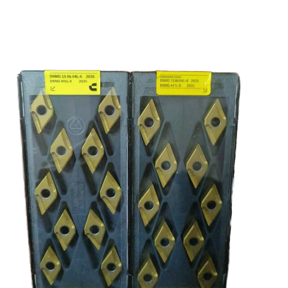 Original Genuine Swedish Sandvlks CNC Blade Hard Alloy Turning Tool for Internal & External Use DNMG150604L-K 2035