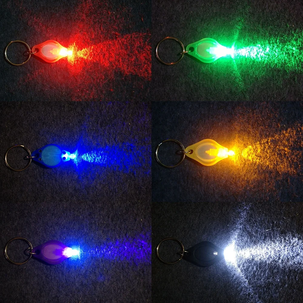 
UV Led Keyring Light Flashlight Key chain light Wholesale 2020 Giveaways Keychains Custom Logo Flashlight Led Keychain Light 