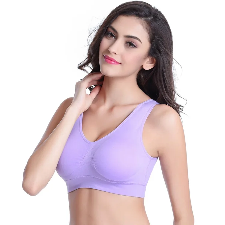 OEM Factory woman yoga sport sexy nude bra sexy fit sports bras with best quality
