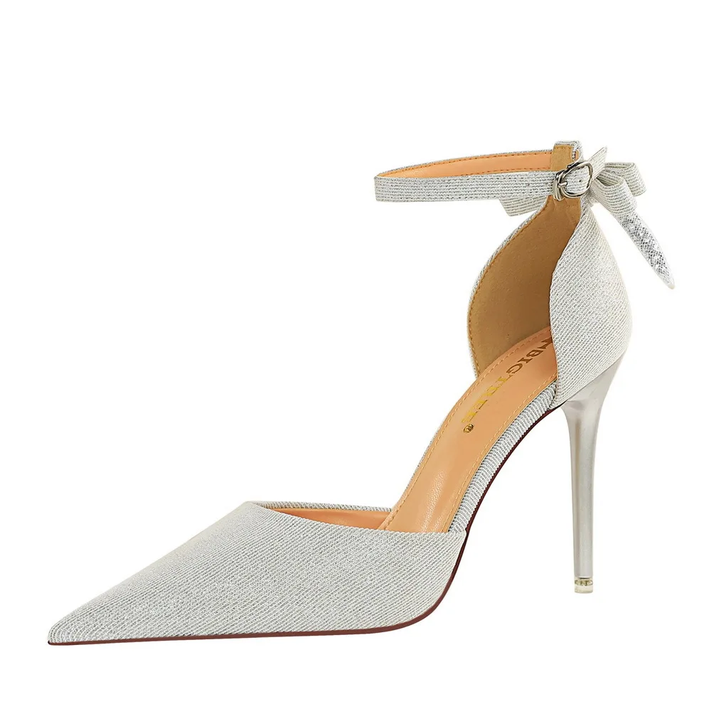 Womens High Heels Pumps Leather Sexy Pointed Toes Fashion Wholesale Office Ladies Shoes Women Heels Sandals