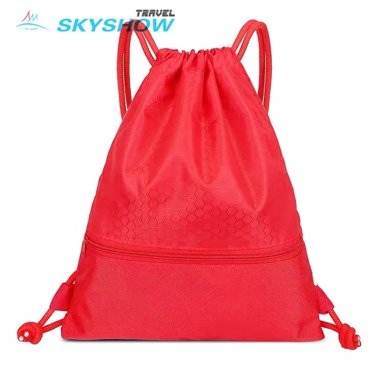 
Drawstring Backpack Sports Basketball Gym Bag For Women Men Children Waterproof Sports Bag 
