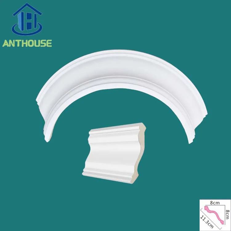 Европейский стиль, полиуретановые рельсы для крепления стульев, карниз, молдинг, Корона из полиуретана, молдинг для потолочного литья