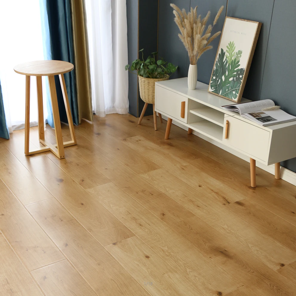 8mm 12mm hdf mdf germany waterproof wood flooring economic wooden laminated flooring