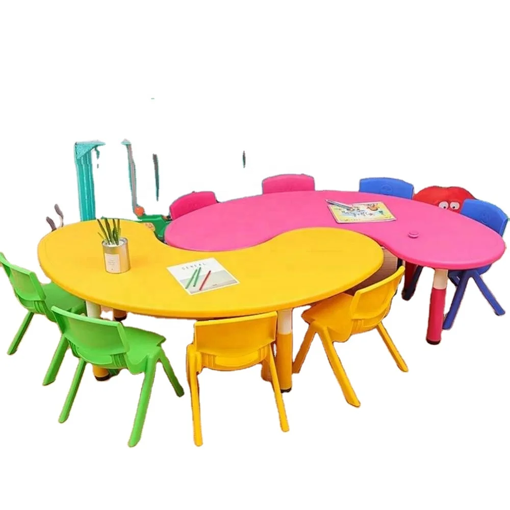 Used School Furniture Kindergarten Table and Chairs with Cheap Price