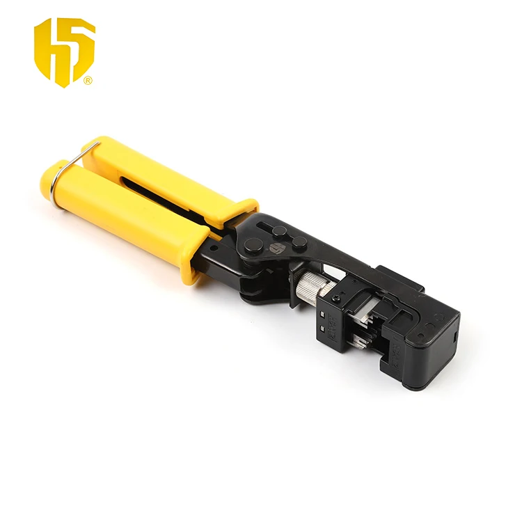 HS-5098 Прямая продажа с фабрики оптом или в розницу RJ45 90 градусов Keystone Jack прекращение обжимной инструмент