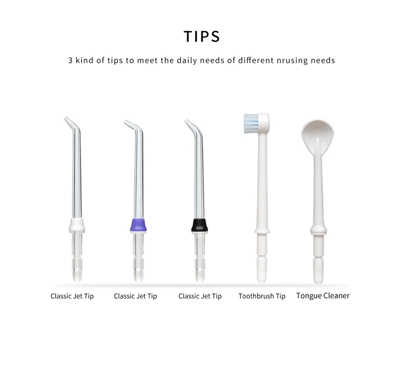 Amazon hot sale Tooth cleaner Portable waterproof tooth cleaning Water flosser