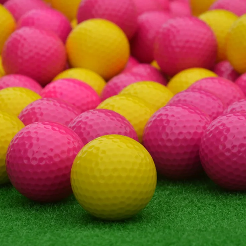 
Indoor golf colored ball GOLF practice ball Solid ball 
