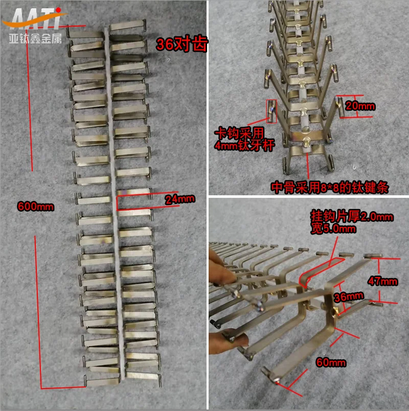 titanium anodizing oxide fixture titanium price per kg titanium jigs