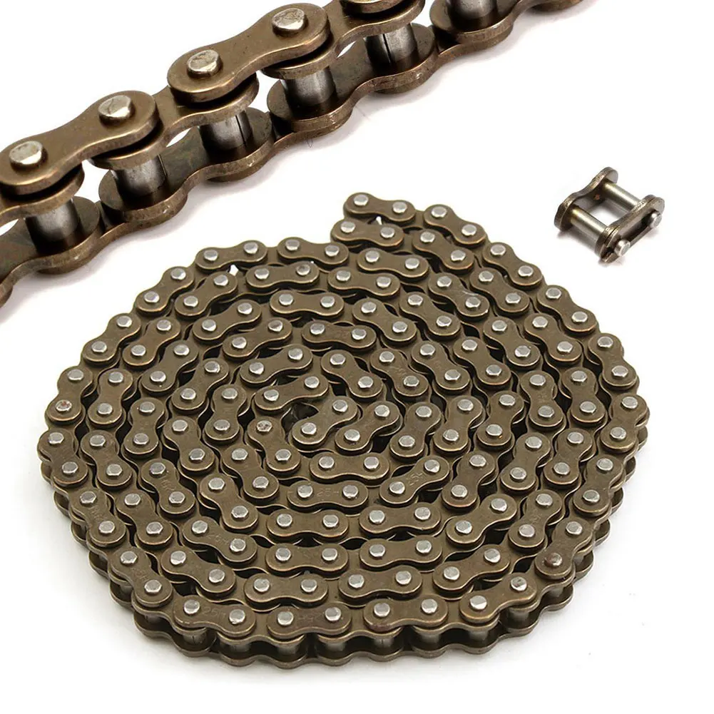 25H Chain Spare Master Links Motocross for 47cc 49cc Mini Dirt ATV Motor Pocket Bikes Minimoto