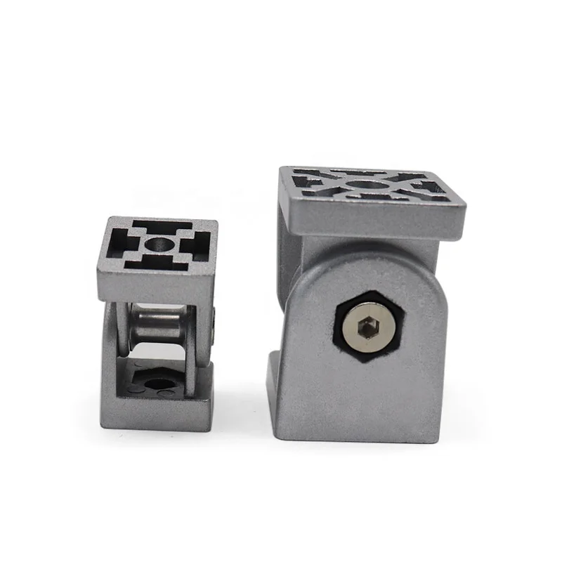 Activities living hinge alloy joint profile connector for 40/45 aluminum profile