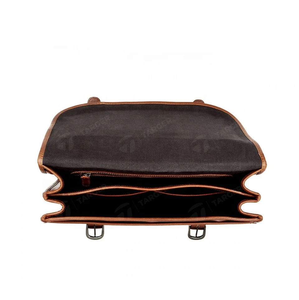 New Men Briefcase Genuine Leather Bags Office Handbags for Mens Vintage Messenger Bag Men Leather Laptop Bag