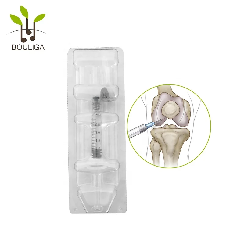 Заводская Продажа без перекрестных инъекций колена гиалуроновой кислоты