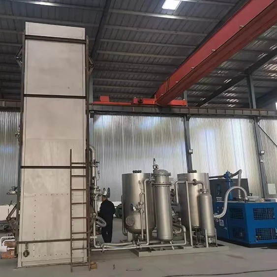 Cryogenic Air Seperation Plant Gas Generation Equipment Oxygen Nitrogen Argon Gas Production Plant oxygen air separation plant