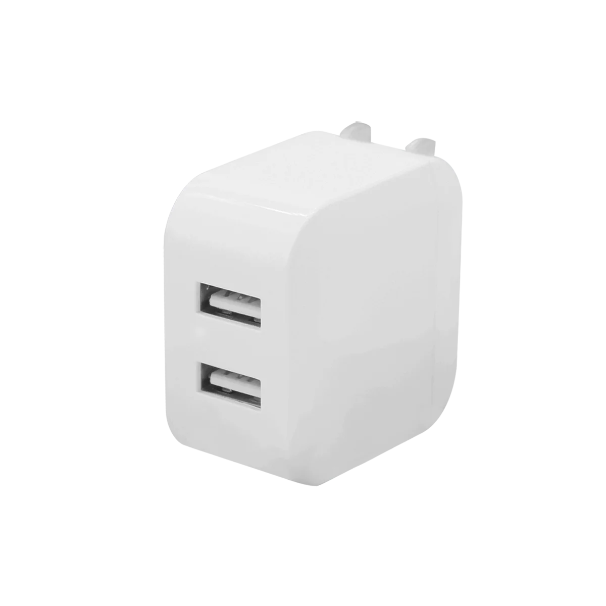 Зарядное устройство usb 5 в 2 4 А с американской вилкой плоский адаптер питания переменного тока дорожное зарядное для мобильного телефона Iphone