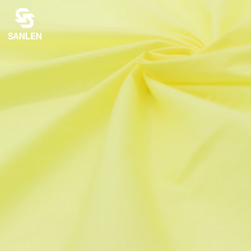 Прозрачная тонкая морщинчатая ткань 20D 420T с полиуретановым покрытием 100% нейлоновая для рыбалки UPF 50 UV Защитная куртка