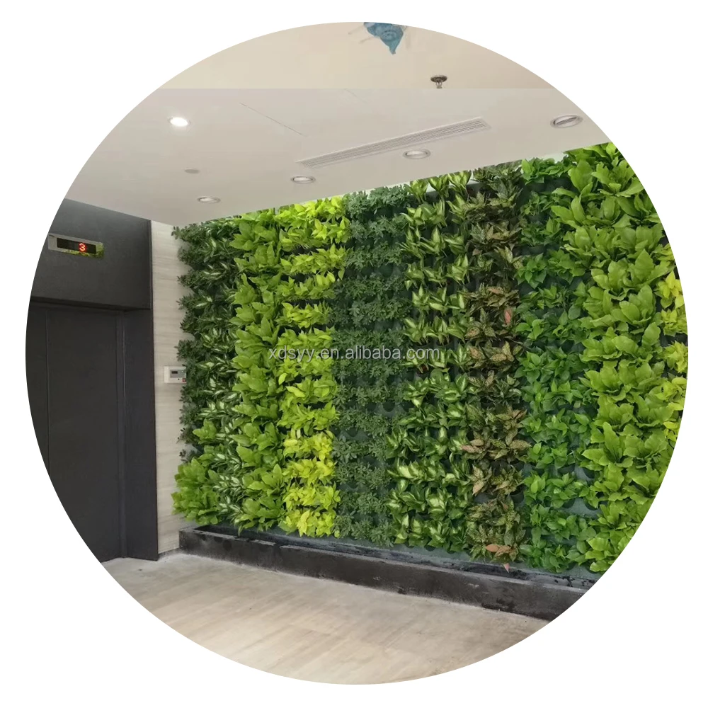 free standing living Green Wall with automatic irrigation system small vertical