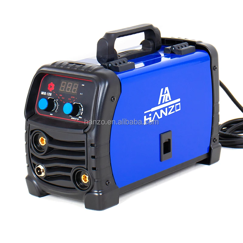 Digital Mig Welder 110/220v Dual Voltage Gasless Mig Welding Machine Mig/lift Tig/arc 3 In 1 Multiprocess