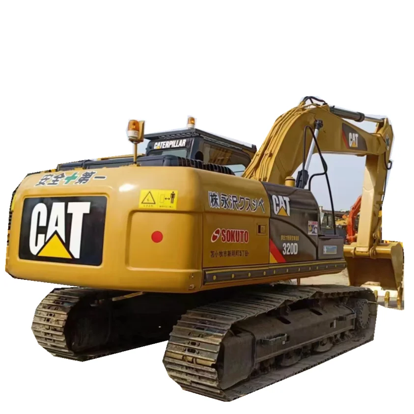 Cat 320d excavator 20 ton construction machinery used caterpillar 320d crawler excavator 320d2 on hot sale
