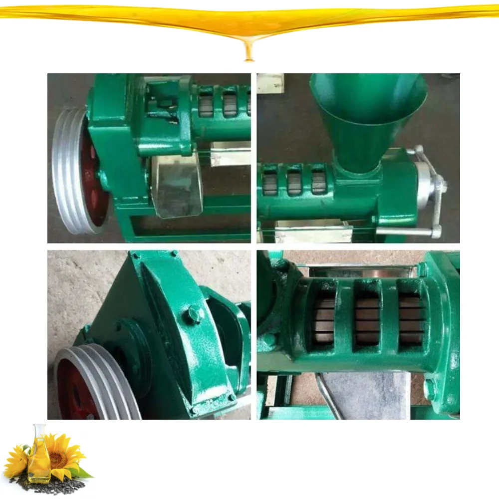 6YL- 68 Small screw oil press machine oil seeds presser screw oil press