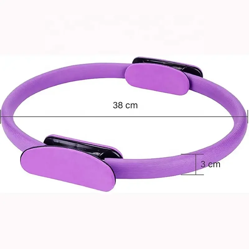 Manufacturer custom logo fitness exercise resistance band With Pilates Ring Magic Fitness Circle