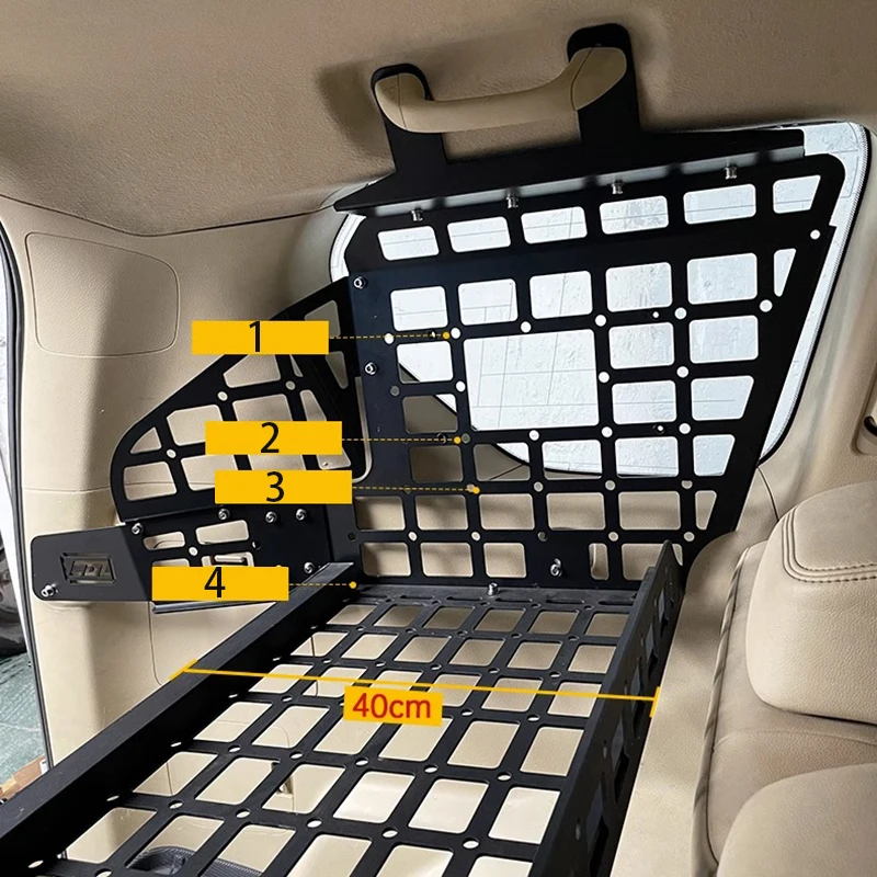 Аксессуары для задних стеллажей Land Cruiser LC150 Prado багажник стойка хранения бокового окна горизонтальная рама багажника
