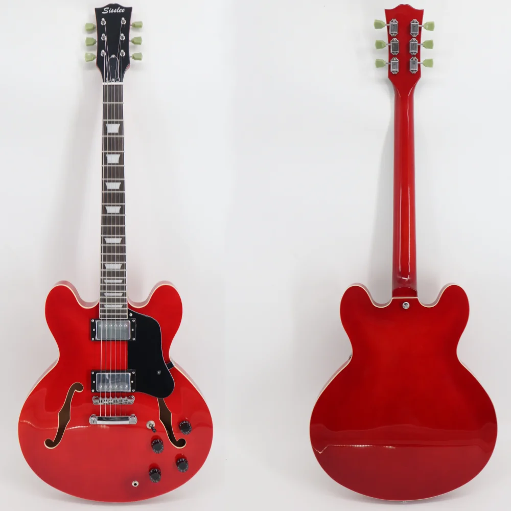 High Quality Wine Red Cherry Solid Electric Guitar Chibson LP 6 String Musical Instruments Custom Electric Guitars SG Guitar