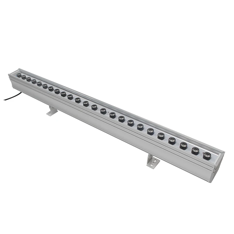 IP65 рейтинг водонепроницаемый 1 м 5 0 RGBW 24x3 Вт Водонепроницаемый линейный dmx rgb светодиодный настенный светильник