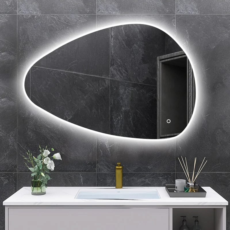 Dimmable Touch Wall Switch Control Mirror Bathroom Led Classy Vanity Mirror with High Lumen