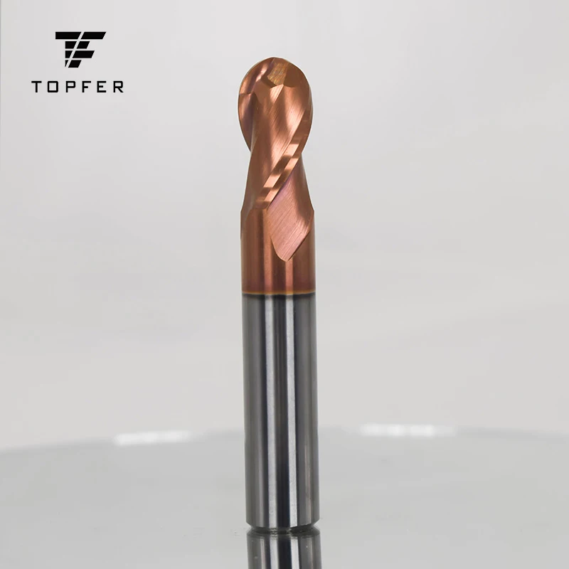 
55HRC Indexable Carbide Lathe Machine Wood Cutting Tools Ball Nose End Mill Used for Mechanical Workshop 